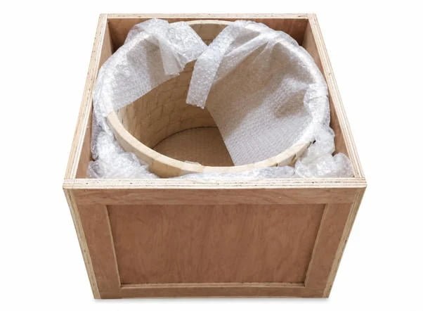 Heavy-duty wooden box export packaging for piston rings, cylinder liners, and cylinder heads