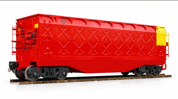 High-wall open top coal gondola wagon