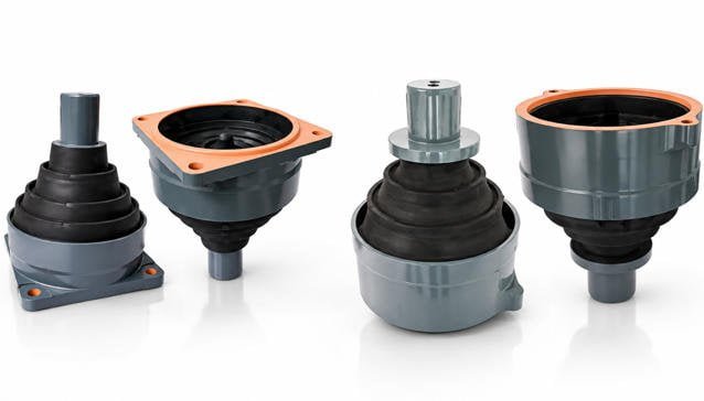 Conical Rubber Springs for Bogies