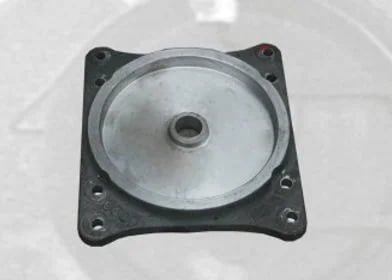 Lower Center Plate -- bogie-to-carbody connection casting for wagons and coaches