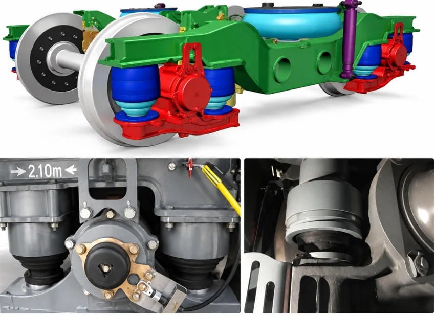 Railway primary suspension components -- metal-rubber springs for bogies and rolling stock